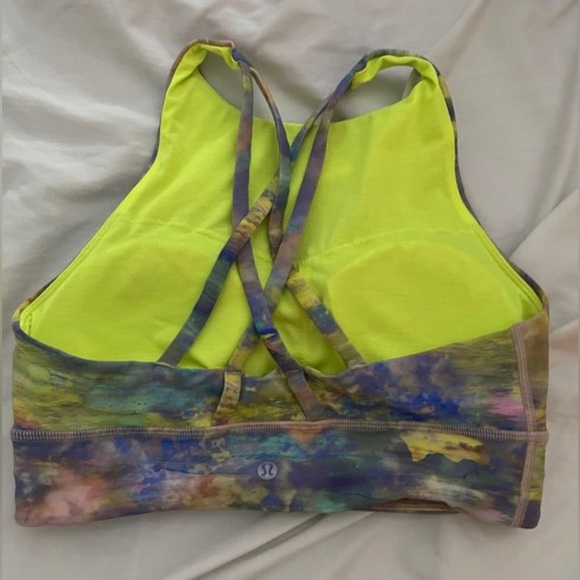🌟🎉HP🎉🌟 Lululemon Energy High-Neck Longline Tough Bra - Picture 5 of 6